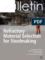 Refractory Material Selection For Steelmaking: Emerging Ceramics & Glass Technology