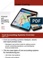 Job Order Costing: Financial and Managerial Accounting 14e