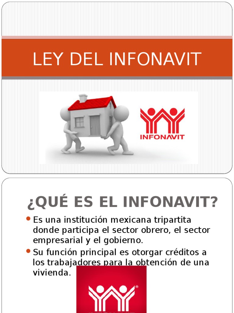 Ley Del Infonavit PDF Salario Economias