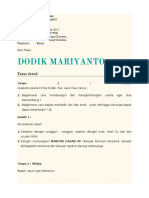 Dodik Mariyanto