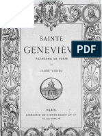 Vidieu Auguste SAINTE GENEVIEVE Patronne de Paris Firmin Didot 1884