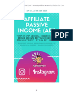 Affiliate Passive Income API