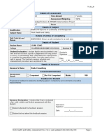 WHS Management System Assessment