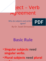 Subject Verb Agreement