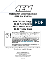10-6050 For EMS - 30-6050 - Updated Nov 2009