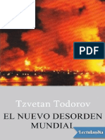 El Nuevo Desorden Mundial - Tzvetan Todorov
