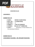 Assignment Evidence 10TH Sem Roll No 19 PDF