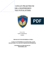 Laporan Praktikum Efek Fotolistrik Fisik PDF
