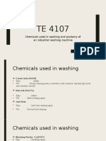 Washing Machines and Chemicals