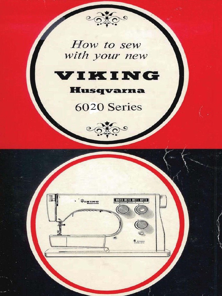 Husqvarna Viking Model 6020 Sewing Machine Manual PDF