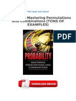 (PDF) Probability Mastering Permutations and Combinations Tons of Examples
