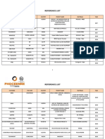 13-Ref List Phoceenne Rev.1 (2010-2017)