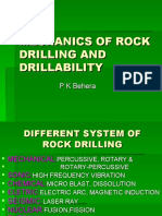 Rock Drilling and Drillability