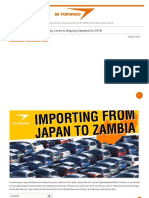 Import A Car To Zambia Q&A - Duty, Levies & Shipping (Updated For 2018) PDF