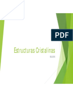 Presentacion Estructuras Cristalinas - 1 - CVH
