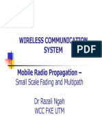 Ch2 Small Scale Fading and Multipath