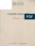 Caietele Restaurării Humor 2012 PDF