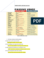 PASSIVE VOICE-self-study Exercises: 1. Put These Sentences Into The Passive. 1 People Don't Use This Road Very Often