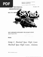 MSFC Skylab Integrated Experiments Preliminary Report