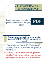 Compétences Et Performance