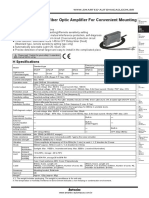 BF4 Series: High Reliability of Fiber Optic Amplifier For Convenient Mounting