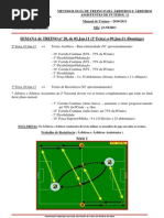 Plano de Treinos Janeiro