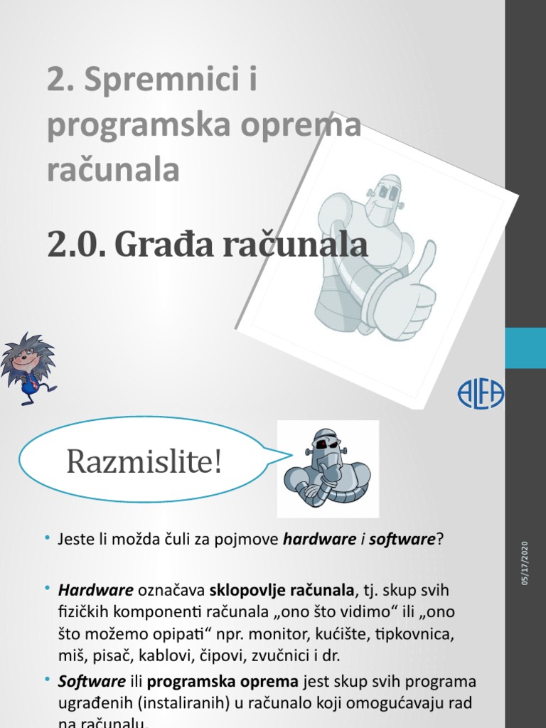 Gradja Racunala | PDF