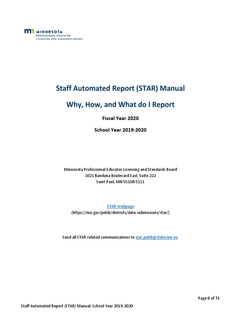 19-20 STAR Manual - tcm1113-403592 PDF | PDF | Race And Ethnicity 