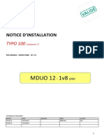 Notice Installation TYPO 100 (Catégorie 1) 3M MDUO12 1v8 - Ind B