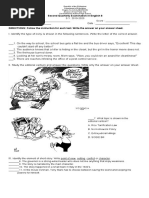 ENGLISH 8 2nd Periodical Test