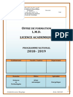 B3 - Licence Energétique