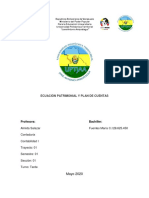 Ecuación Patrimonial y Plan de Cuentas