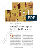 Finding Service Gaps in The Age of E-Commerce: Servqual Revisited