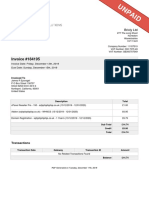 Invoice 184195