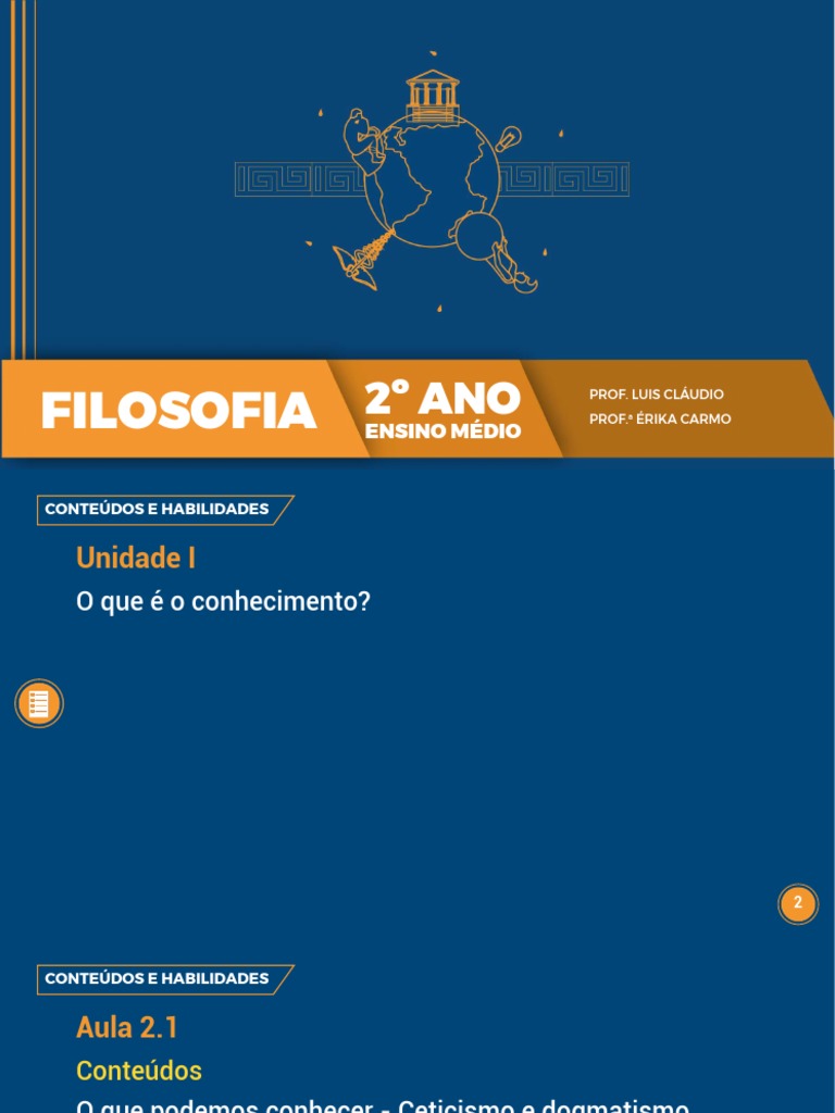 Ceticismo e Dogmatismo na Filosofia | PDF | Ceticismo | Conhecimento