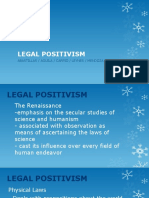 Legal Positivism: Abastillas / Aguila / Carpio / Leynes / Mendoza