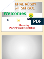 Welcomes: Chemistry Power Point Presentation