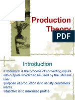 Production Theory: Understanding Short-Run and Long-Run Concepts