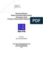Rancang Bangun Sistem Informasi Sapi Potong Bayu Triastoto E38 PDF