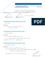 Propiedades Producto Escalar