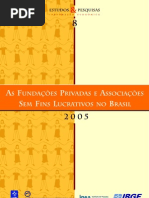 ICAP_Acervo Digital_GIFE - As Fundações Privadas e Associações Sem Fins Lucrativos no Brasil (Fasfil)
