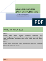 Perundangan RS &pusk