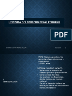 Tema Historia Del Derecho Penal Peruano