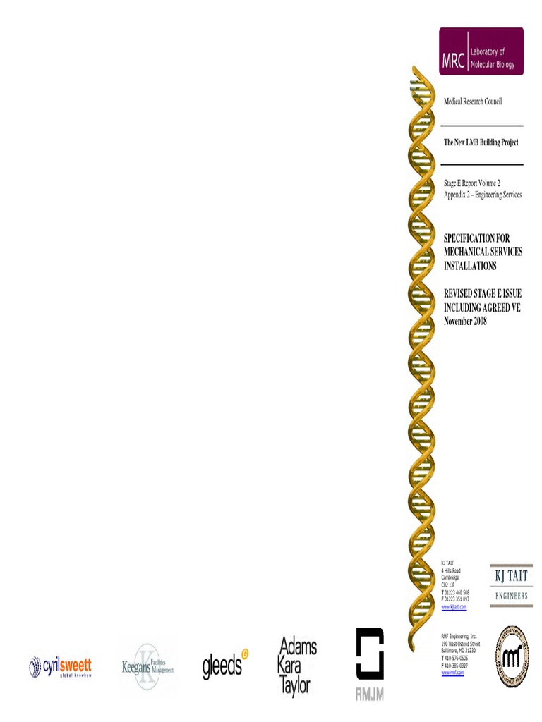 Appendix 1 - Mechanical Specification PDF | PDF | Specification ...