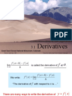Calculating Derivatives of Functions