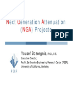NGA Projects Guide Next Generation Attenuation Models