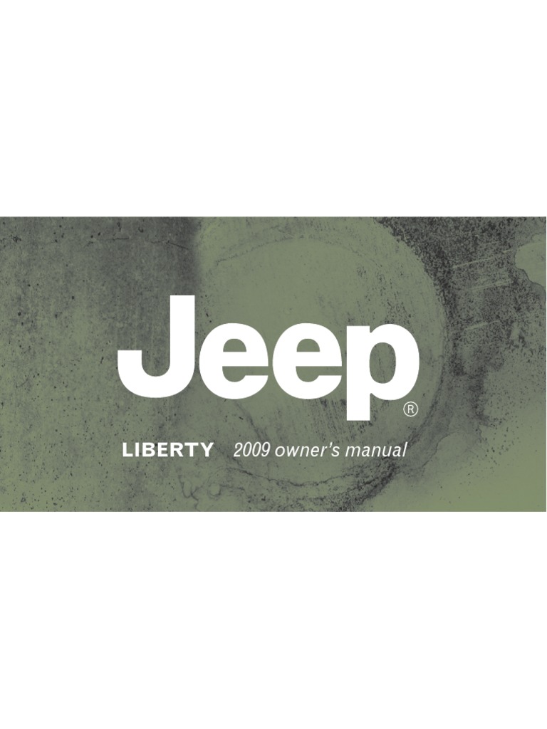 2009 JEEP LIBERTY REPAIR MANUAL PDF intelligence overview