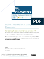 MITx MicroMasters SCM KeyConcepts