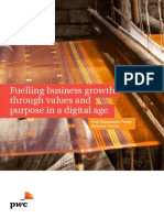 Fuelling Business Growth Through Values and Purpose in A Digital Age