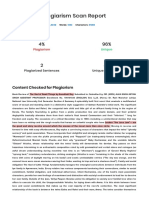 Plagiarism Scan Report Plagiarism Scan Report: Content Checked For Plagiarism Content Checked For Plagiarism